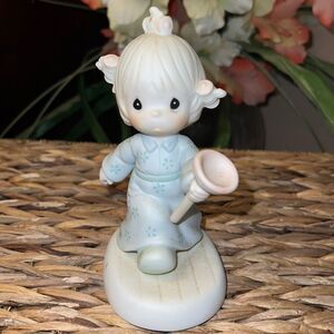 Vintage Precious Moments “Faith Takes the Plunge” 1987 Figurine